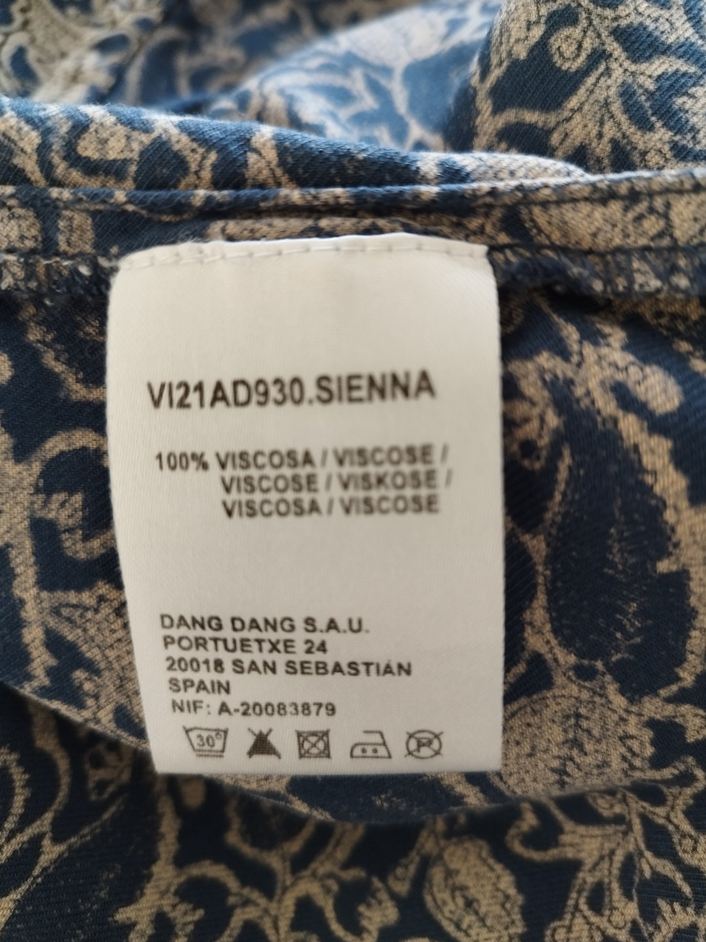 CAMISA SIENNA CERO