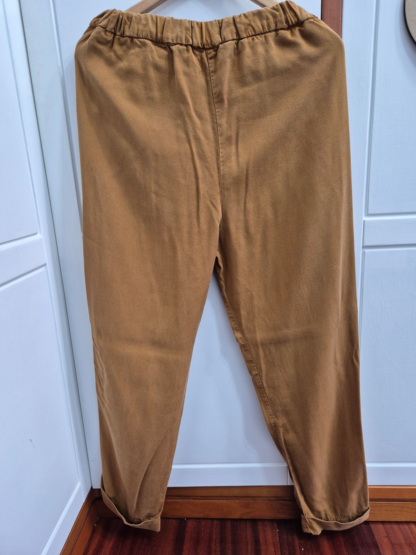 Pantalón Lyocell marron