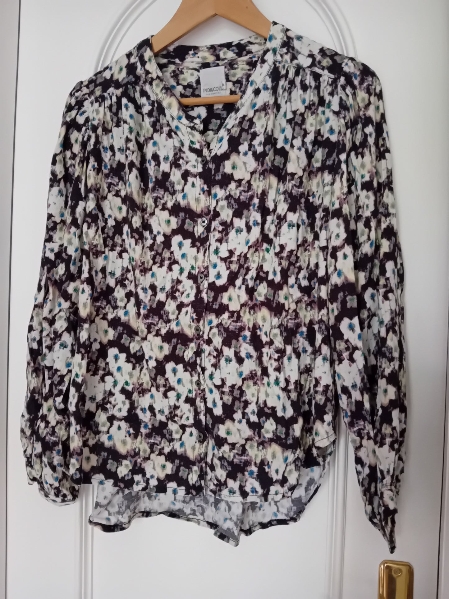 CAMISA FLUIDA DOBBY