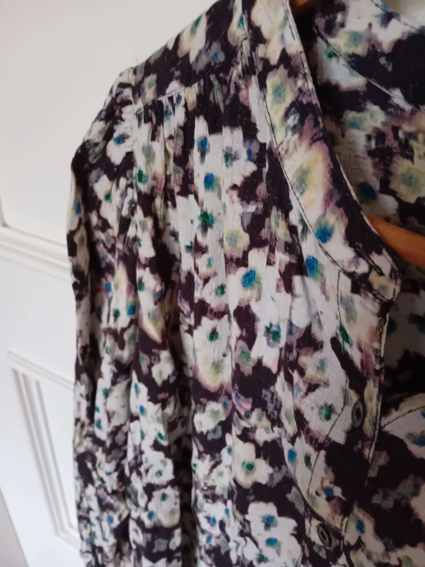 CAMISA FLUIDA DOBBY