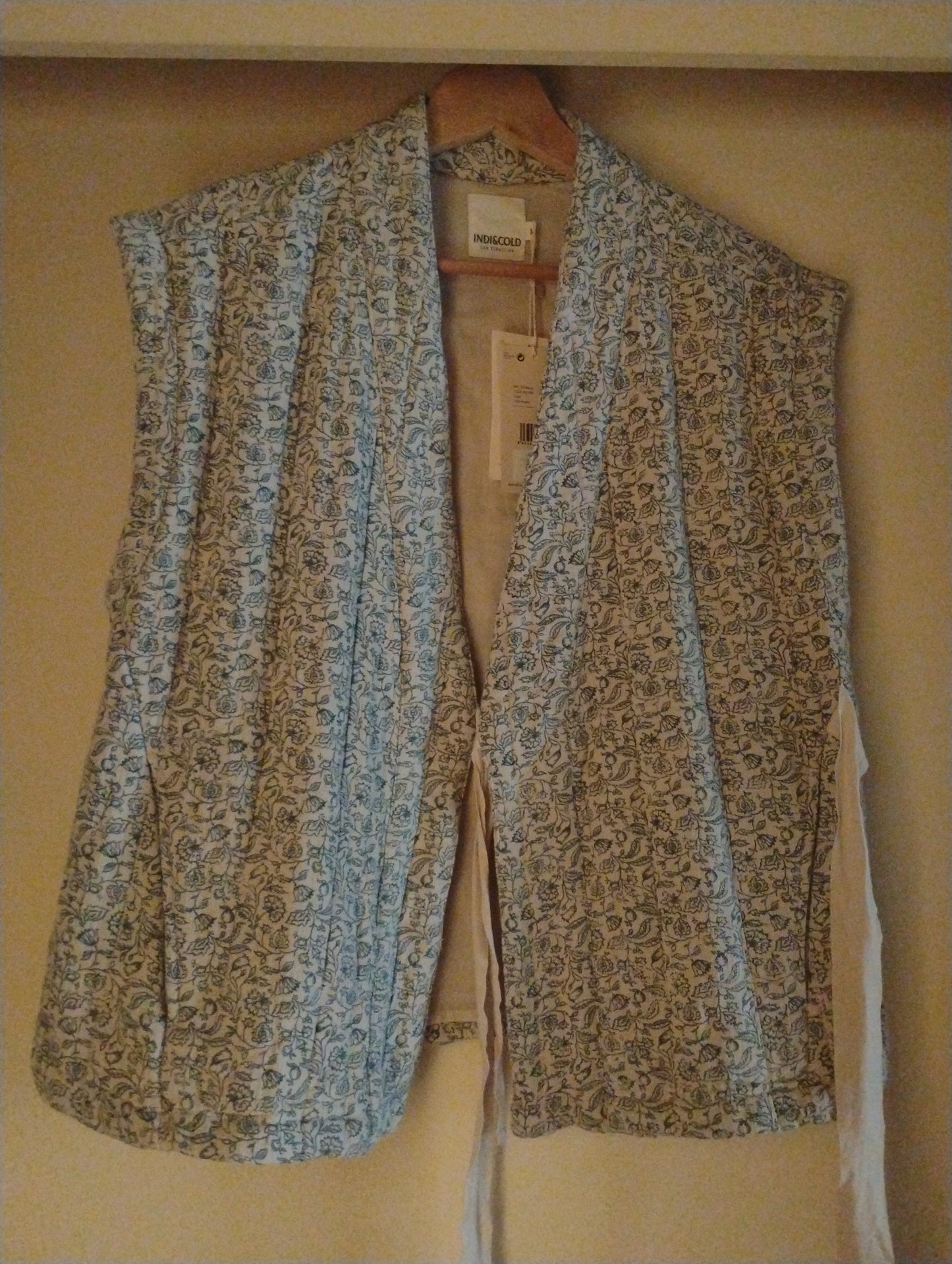 KIMONO VEST WITH BOW