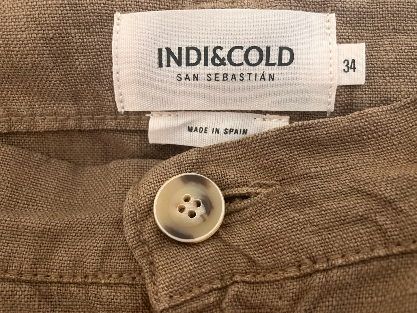 Linen pleated Pants