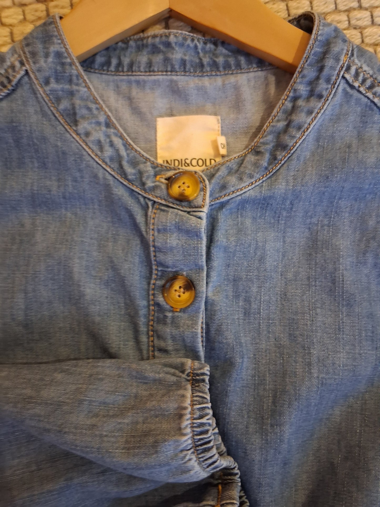 Robe en denim