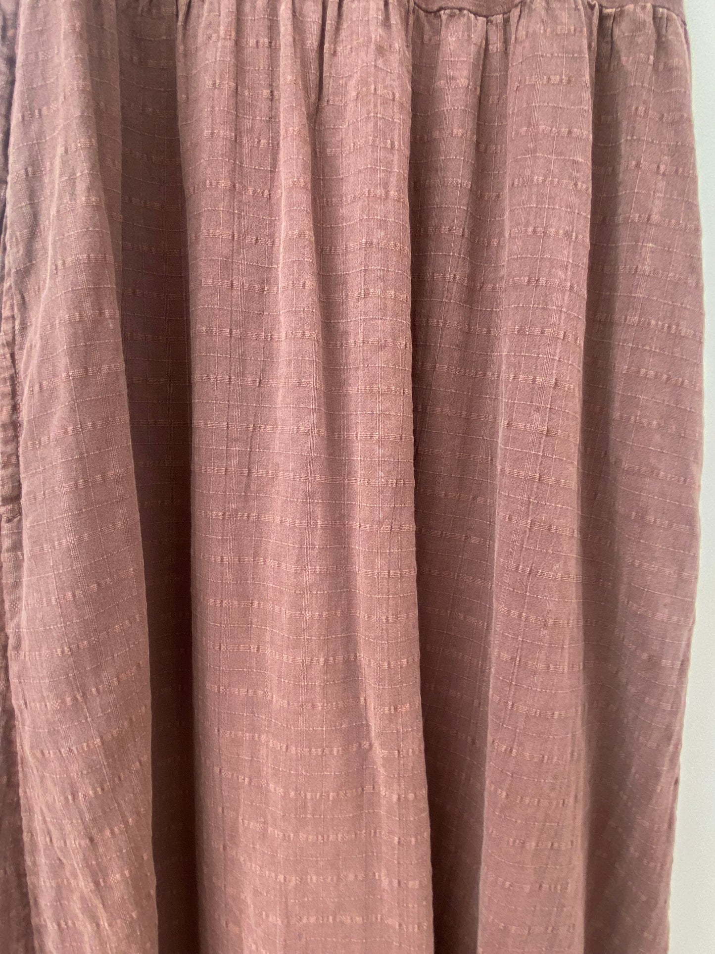 Brown summer dress