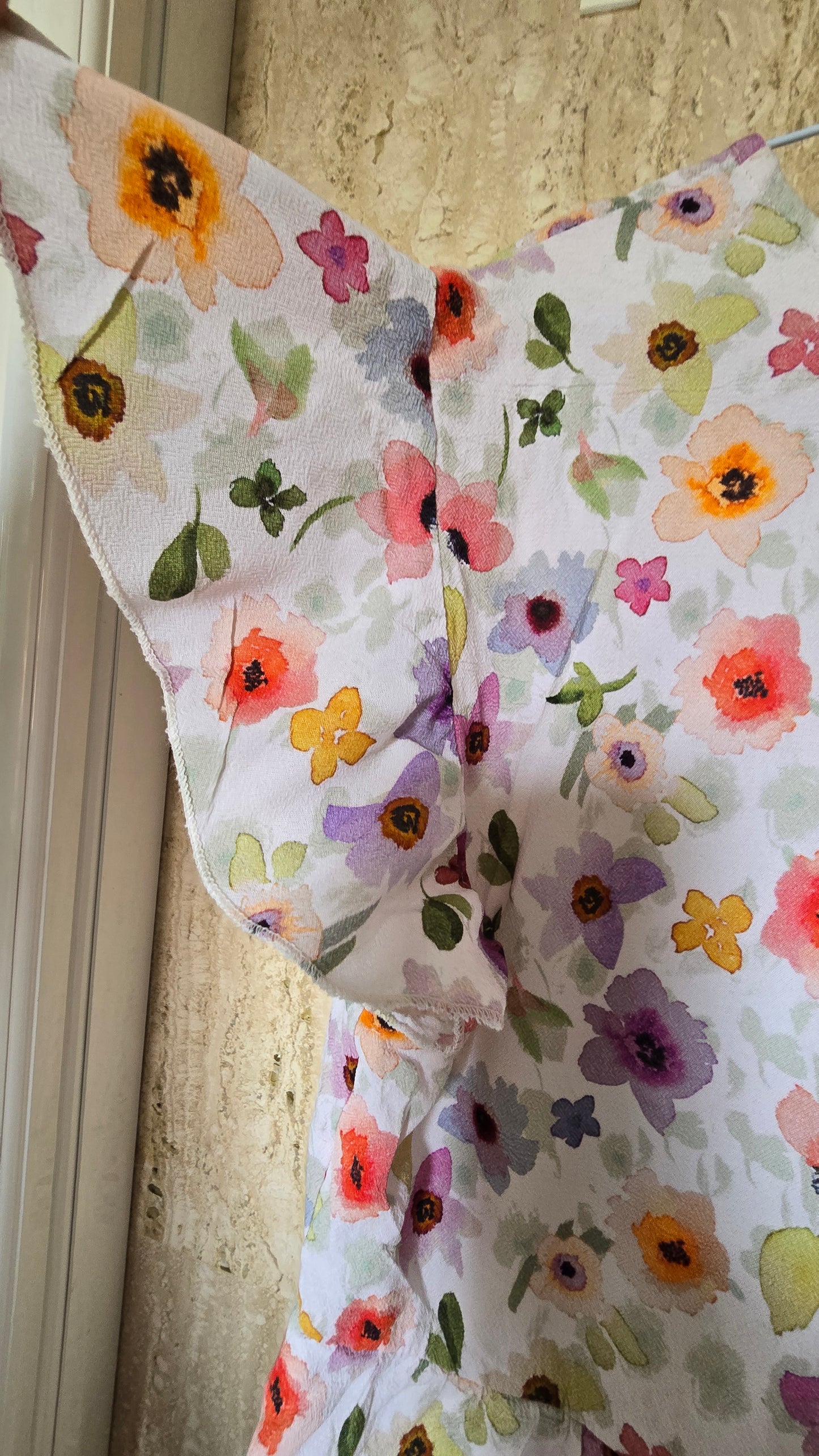 watercolor dress
