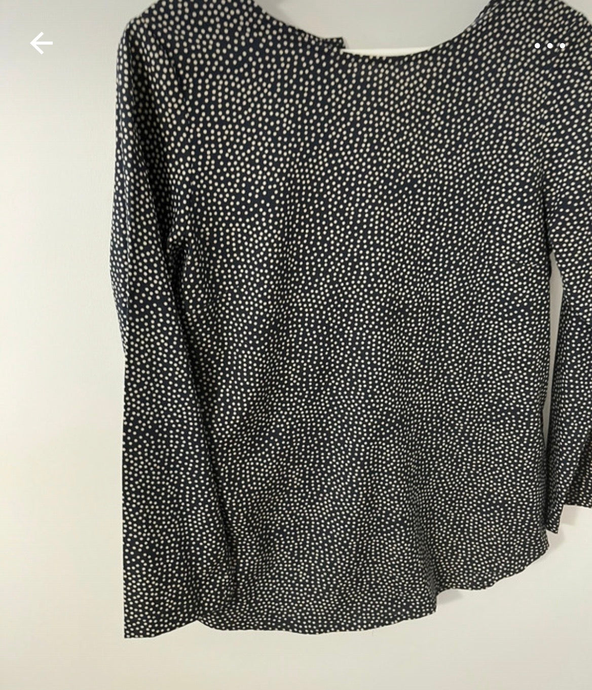 Polka dot shirt