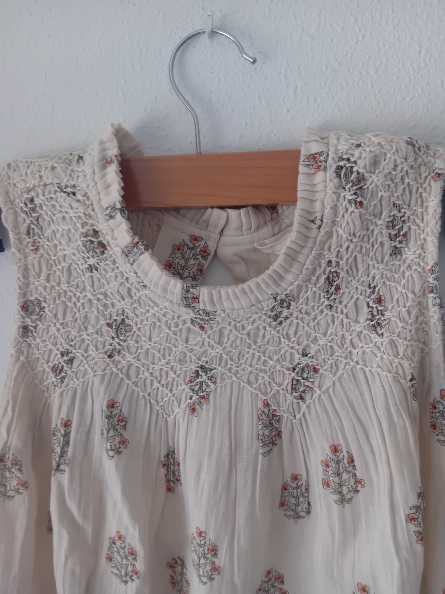 Blouse à smocks