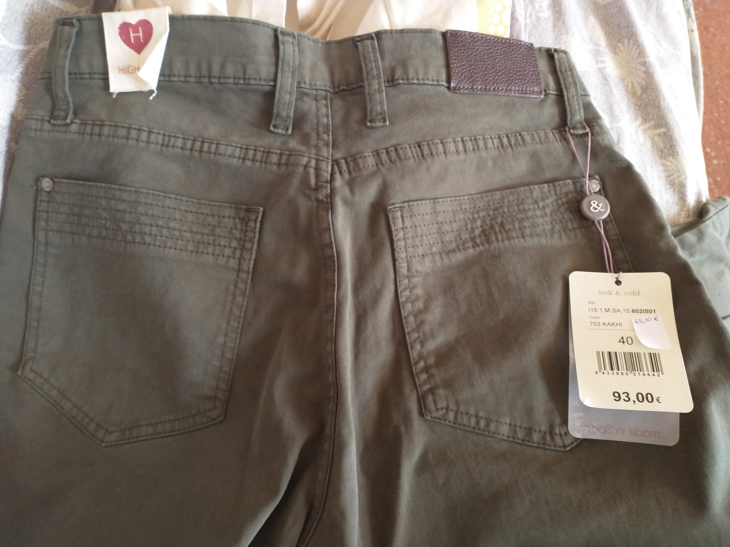 Pantalon kaki collection jeans