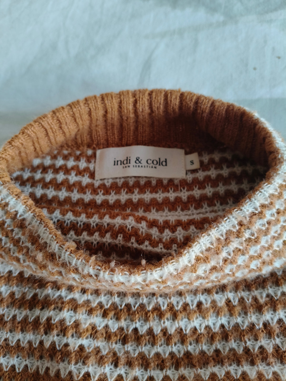 Striped wool sweater