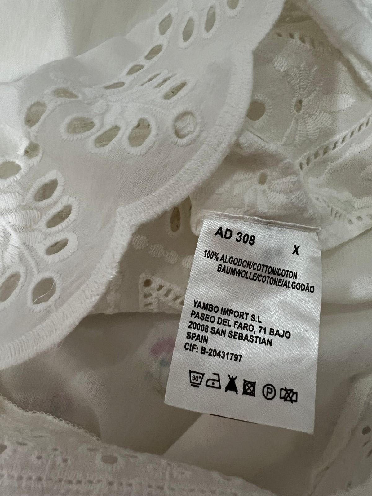 Blouse romantique, taille S