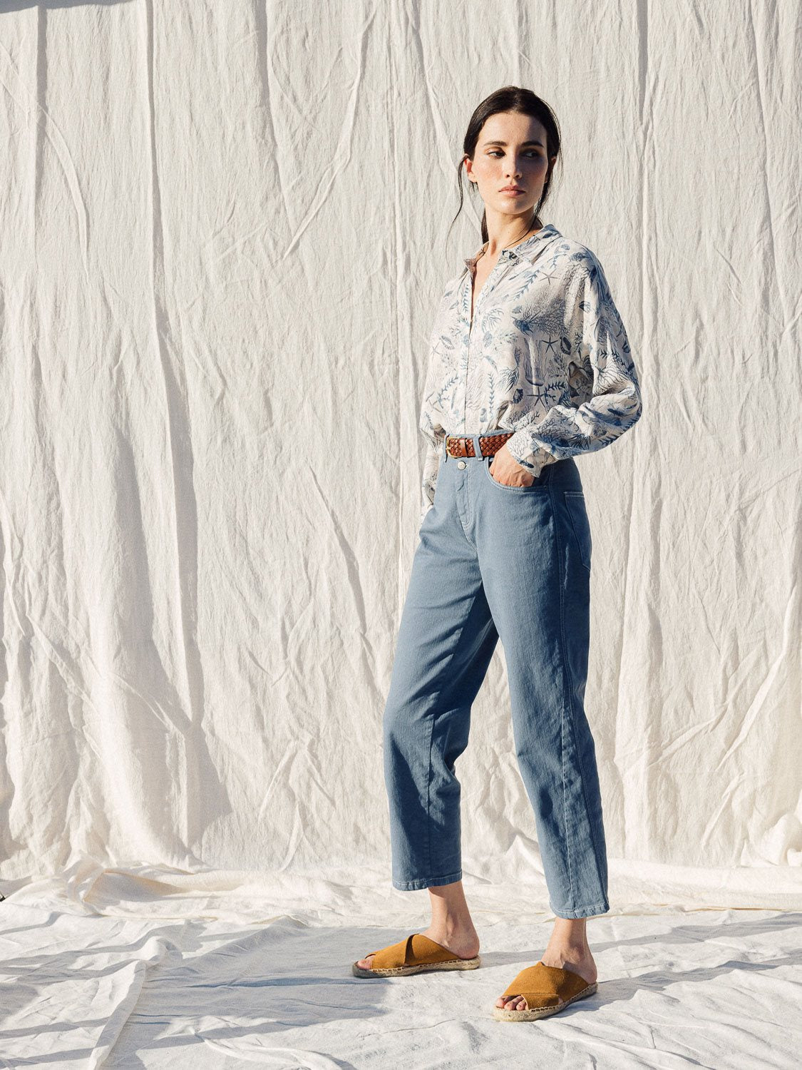 PANTALON COUPE MOM