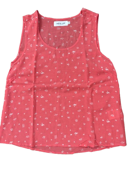 Printed tank top