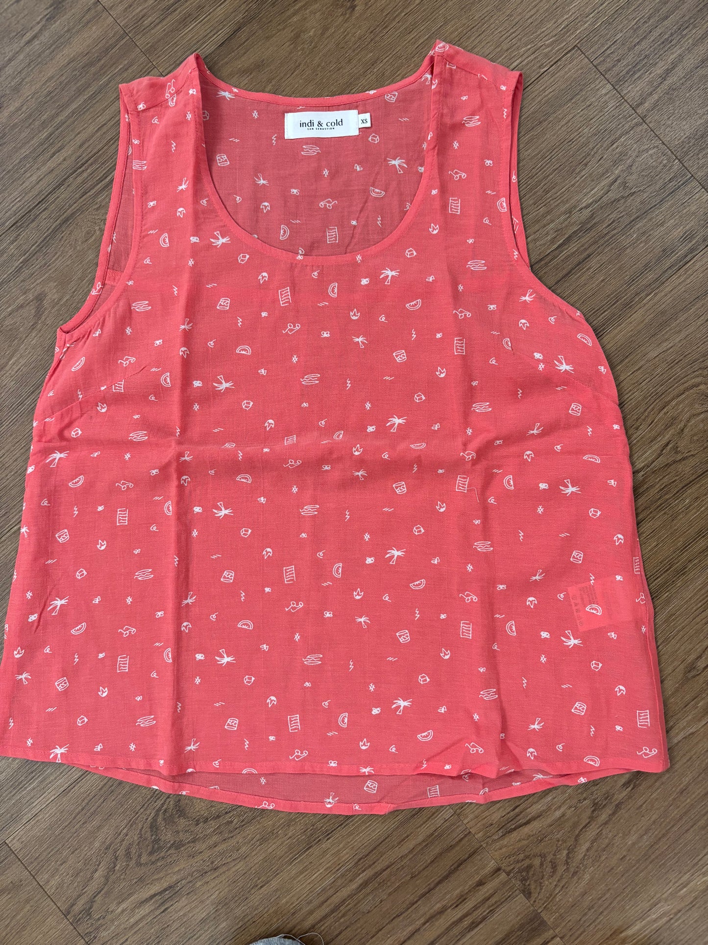 Printed tank top