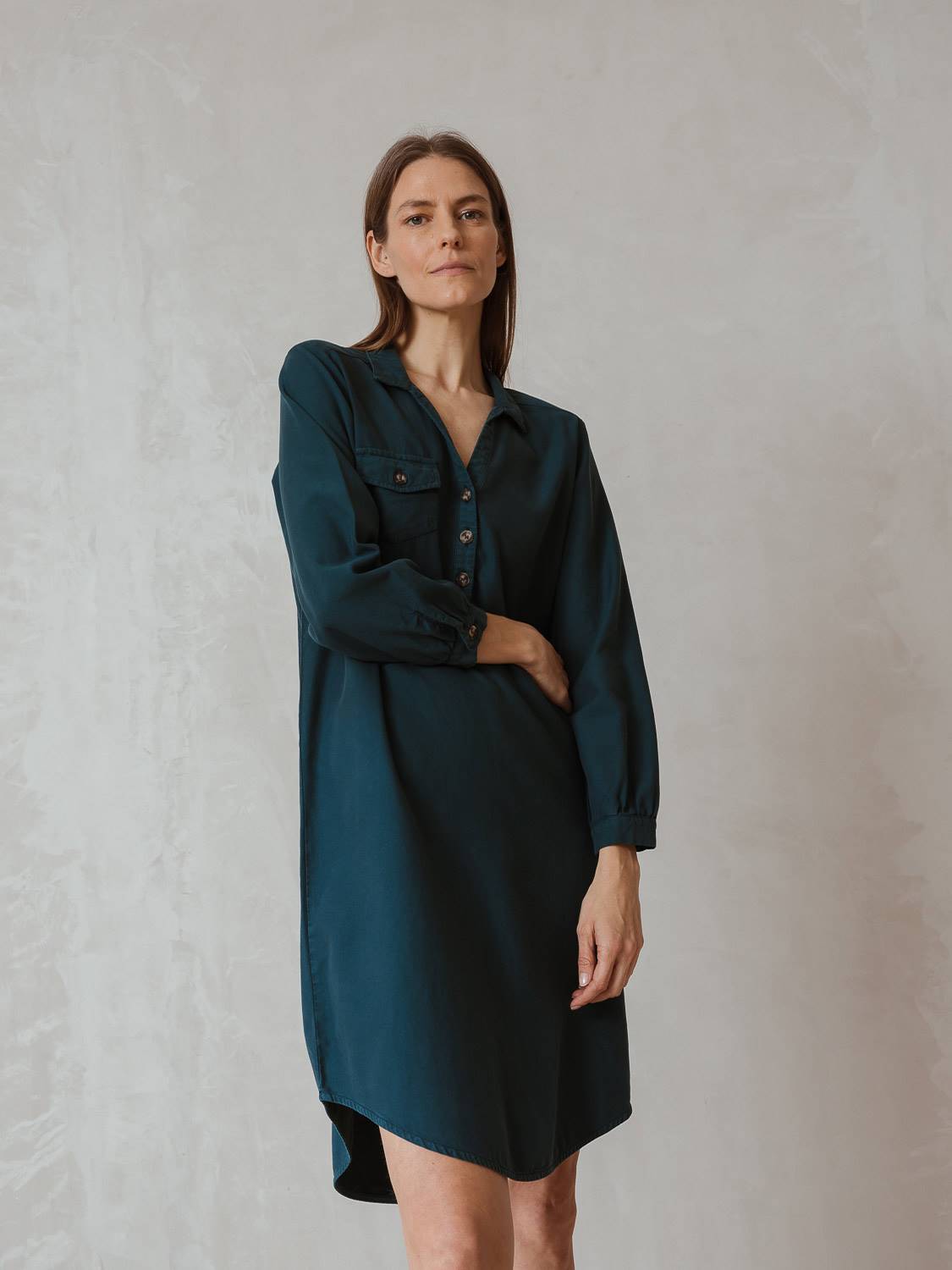 VESTIDO CAMISERO LYOCELL