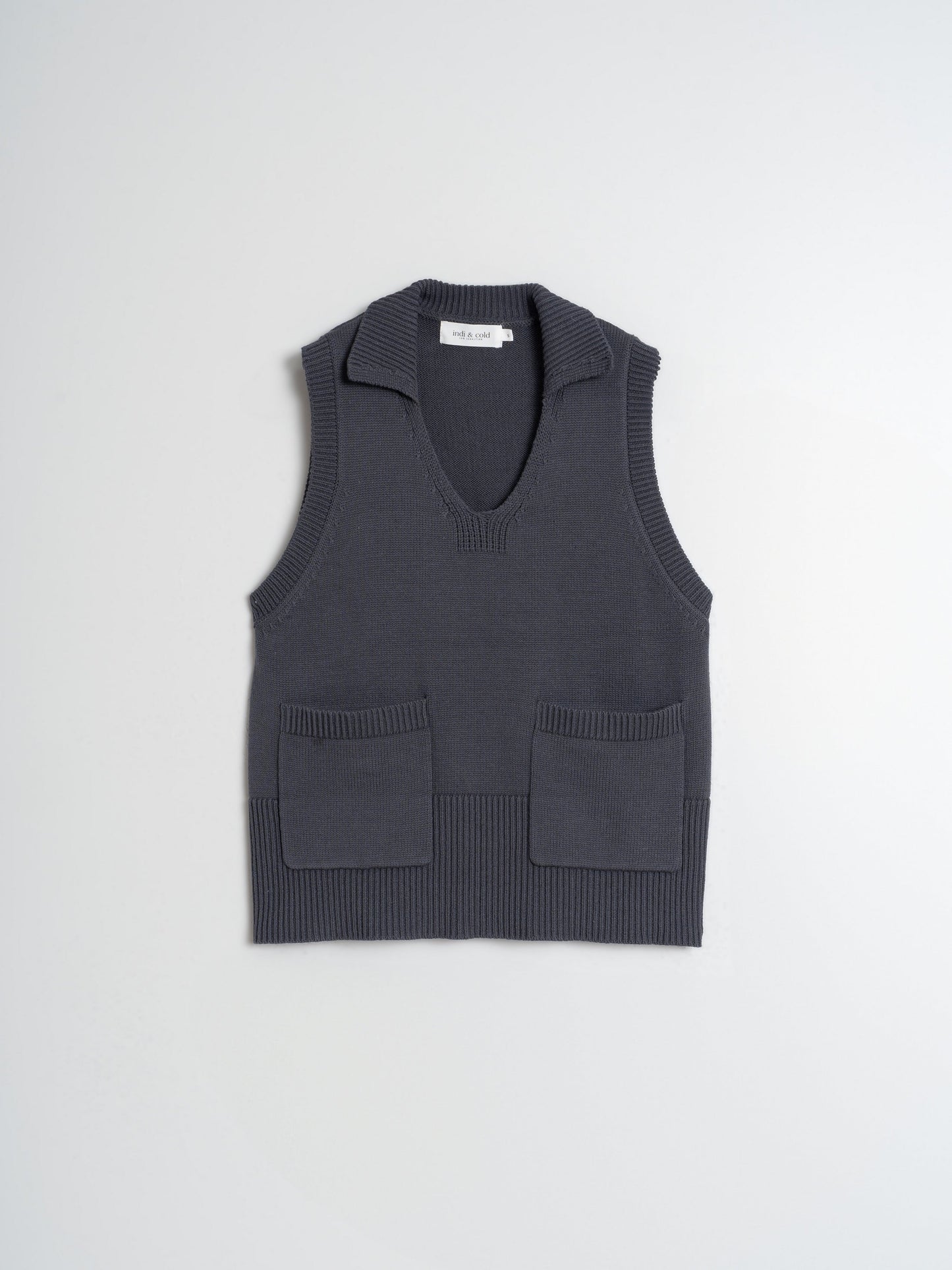 CHALECO CUELLO POLO