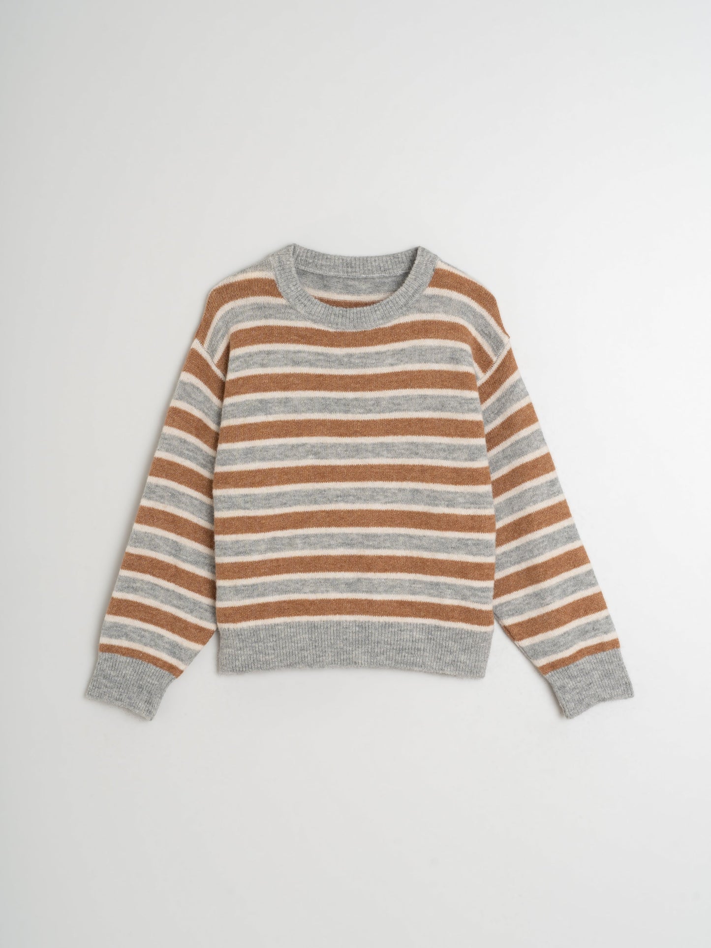 PULL EN MAILLE RAYÉ