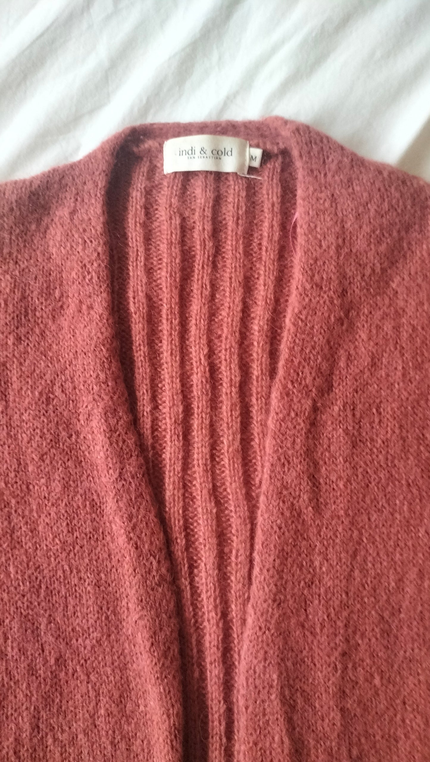 VESTE LONGUE EN ALPAGA