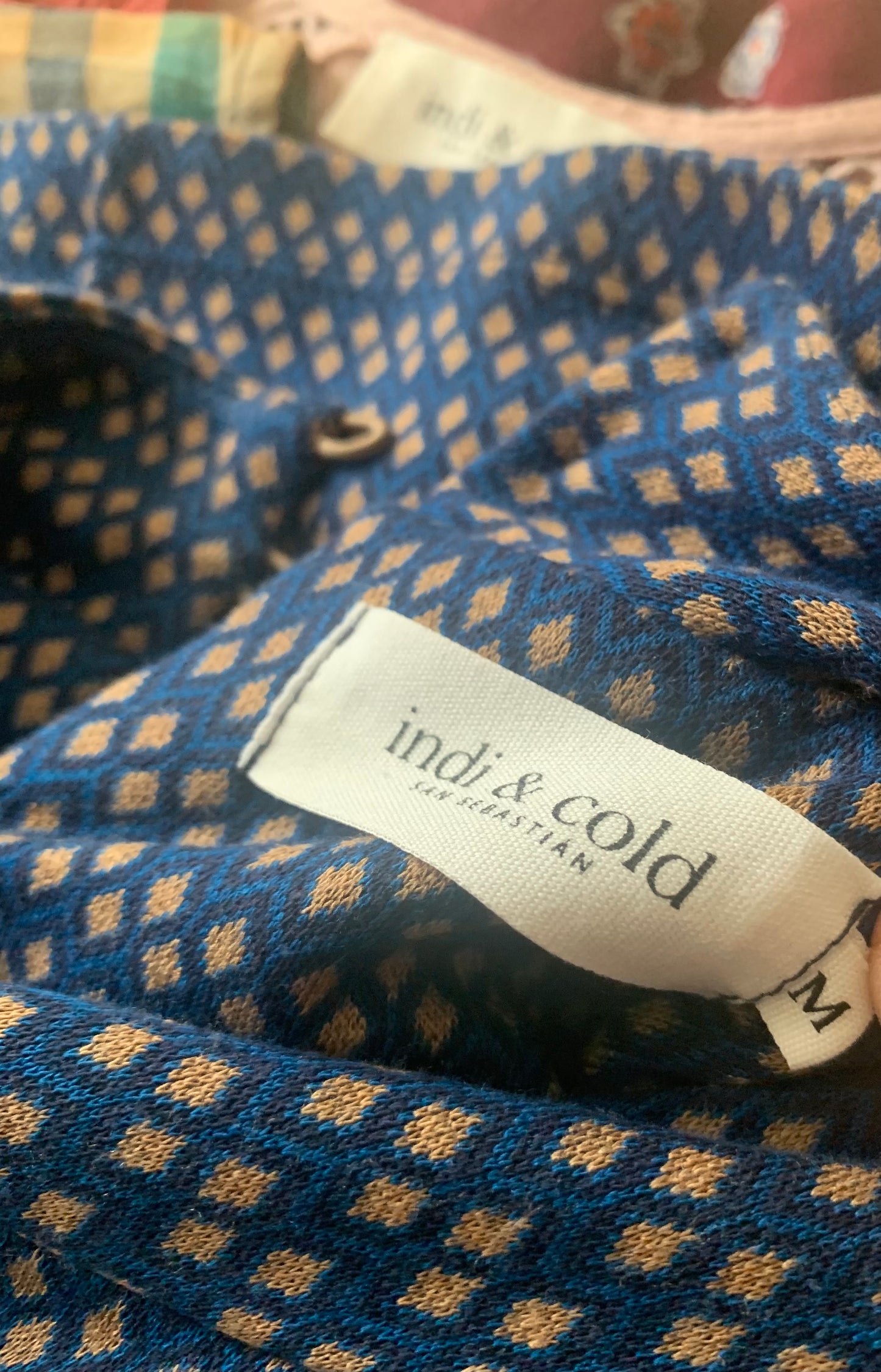 Veste à imprimé géométrique