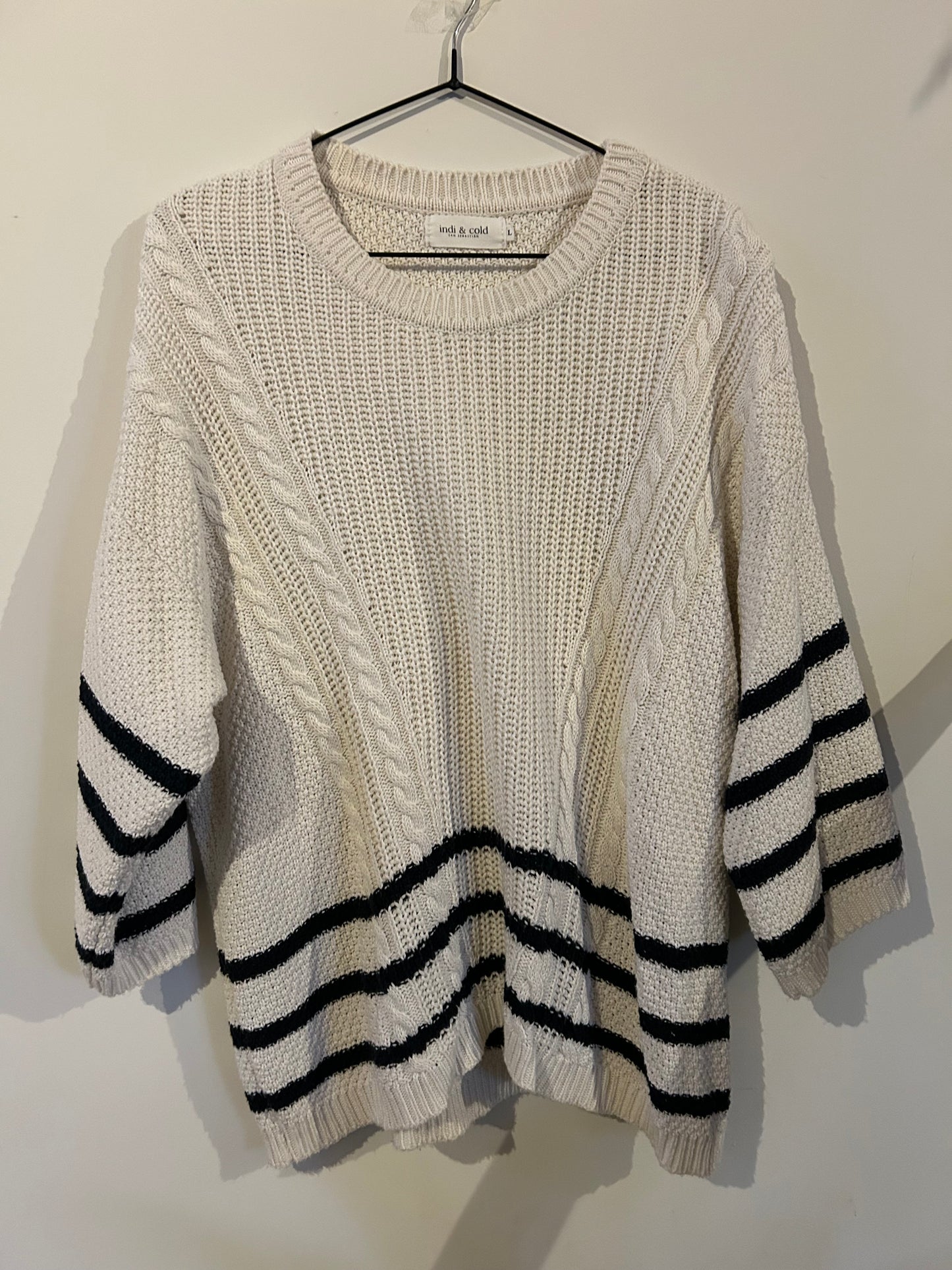 LOW STRIPED JERSEY