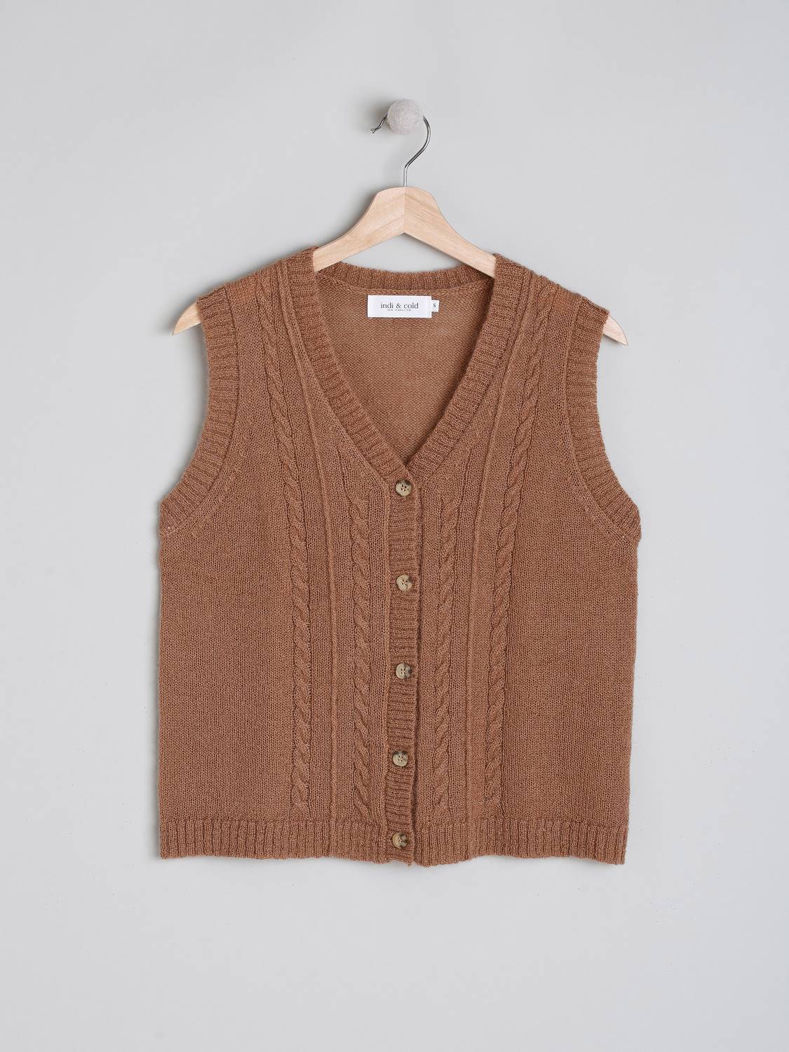 CHALECO TRENZADO MOHAIR