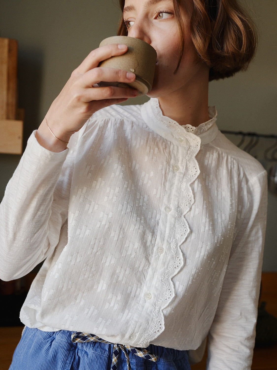 Romantic shirt new