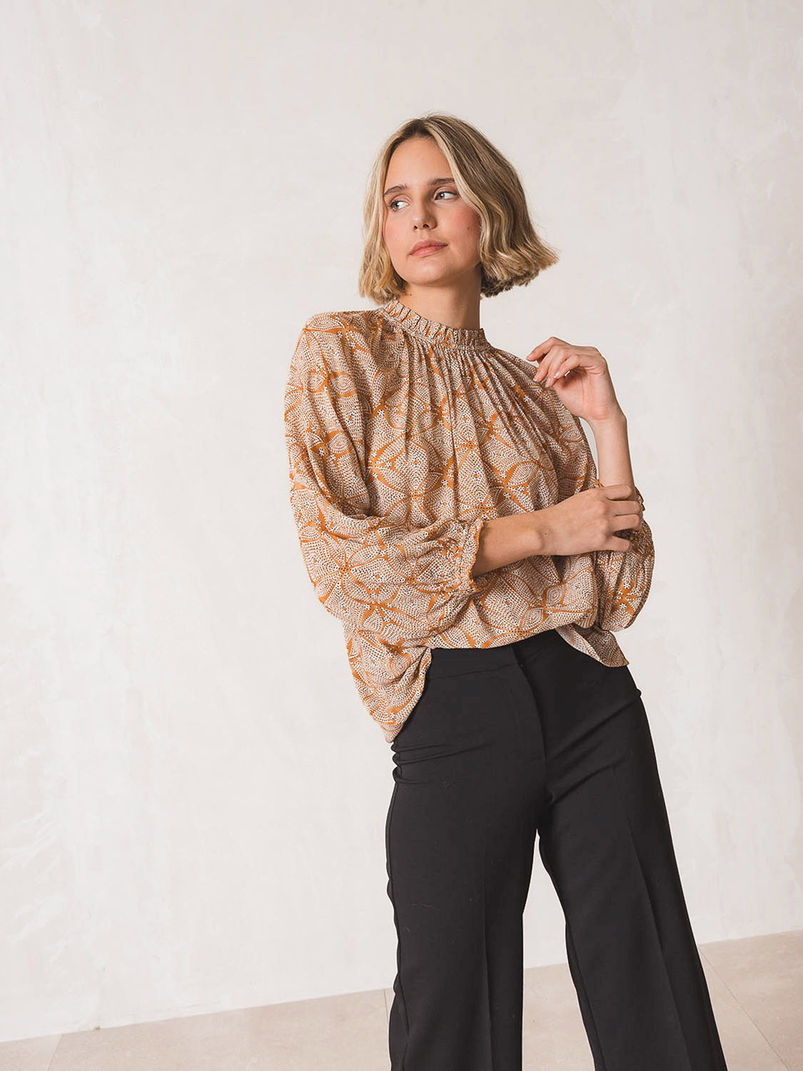 BLUSA ETNIC PRINT