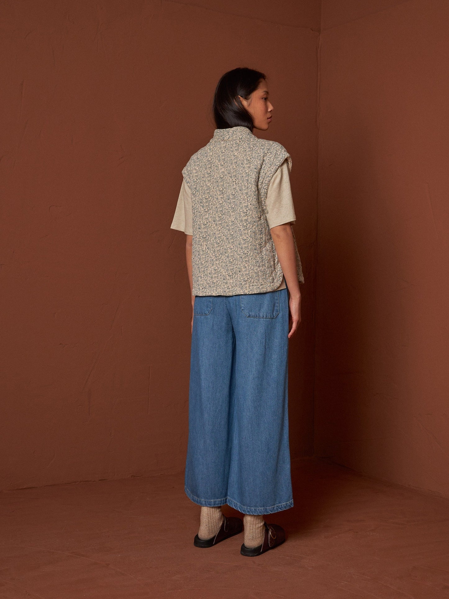 KIMONO VEST WITH BOW