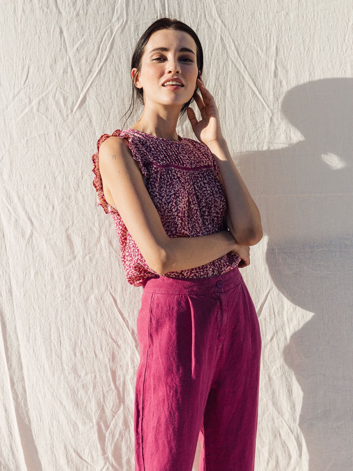 PANTALÓN FLUÍDO LINO