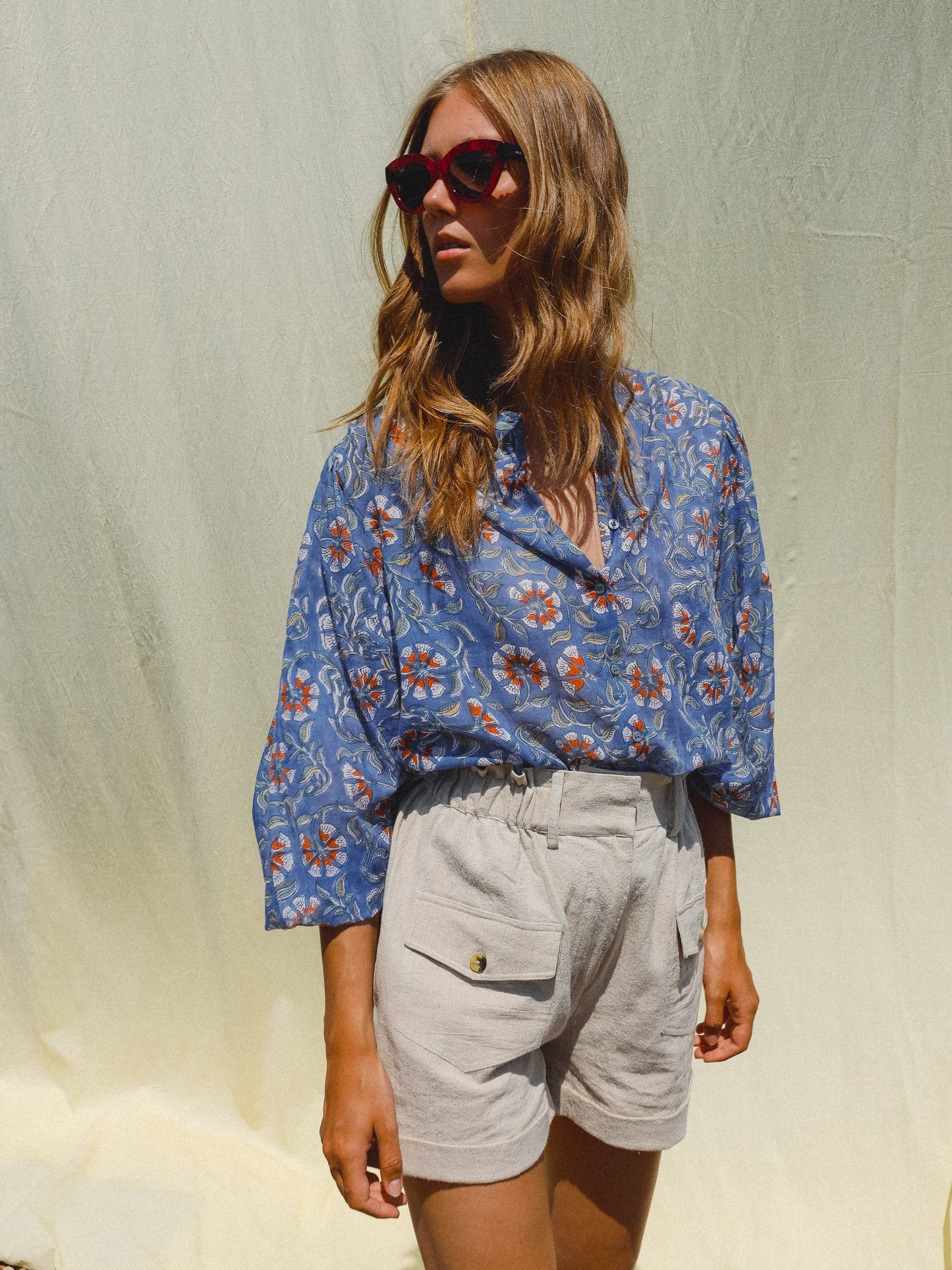 BLOCK PRINT SHIRT