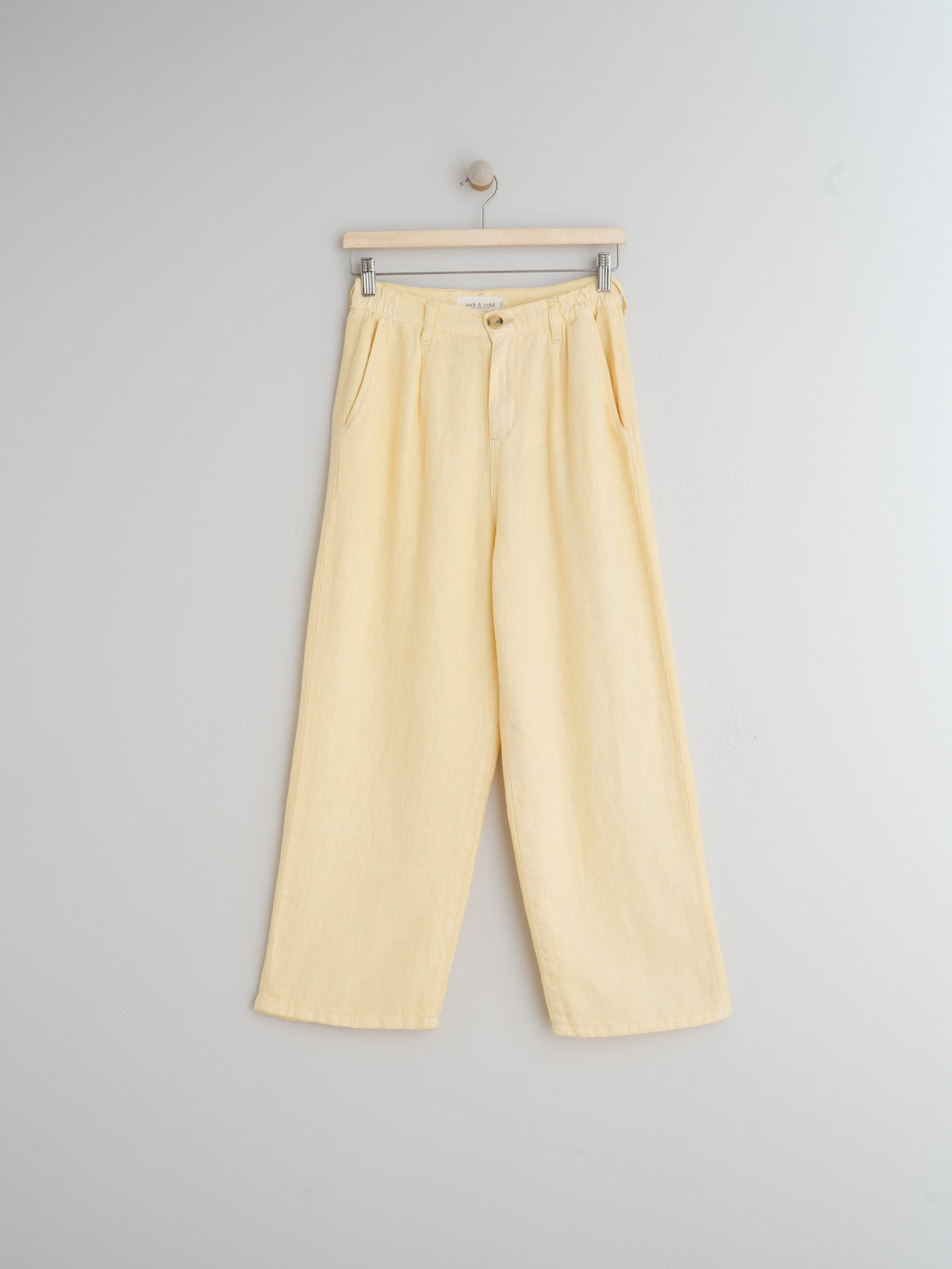 PANTALÓN CROP LINO