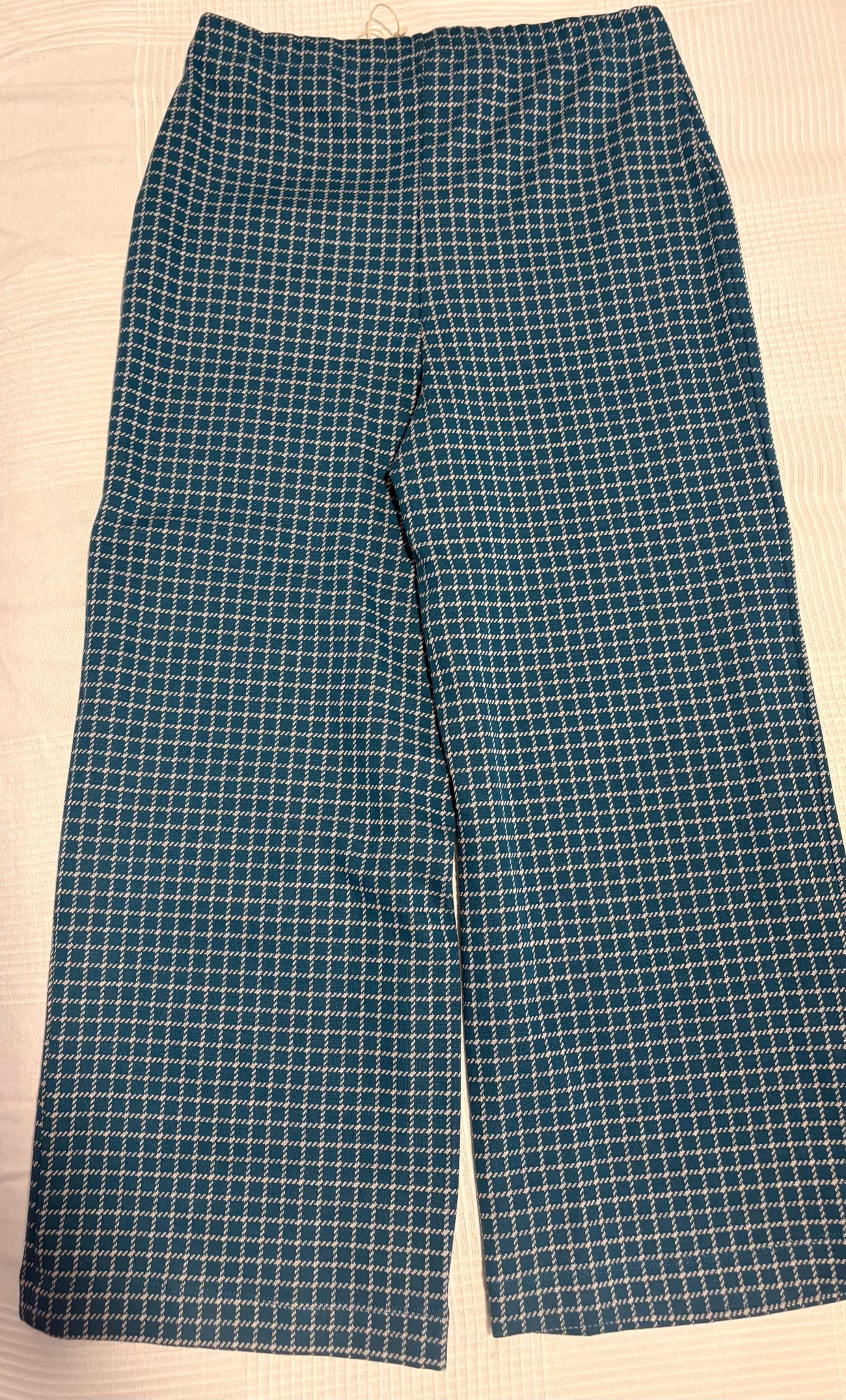 Pantalon à carreaux chaud et élégant