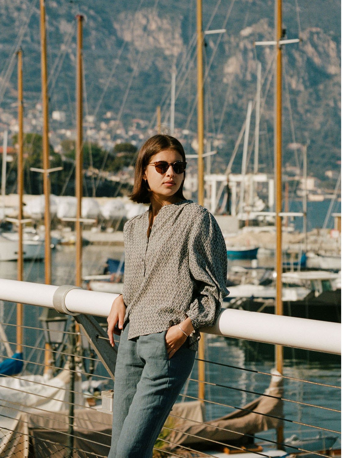 BAY MAO COLLAR SHIRT
