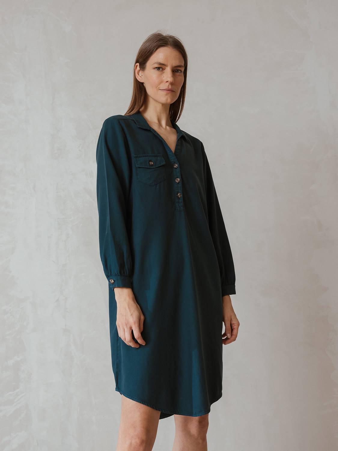 VESTIDO CAMISERO LYOCELL