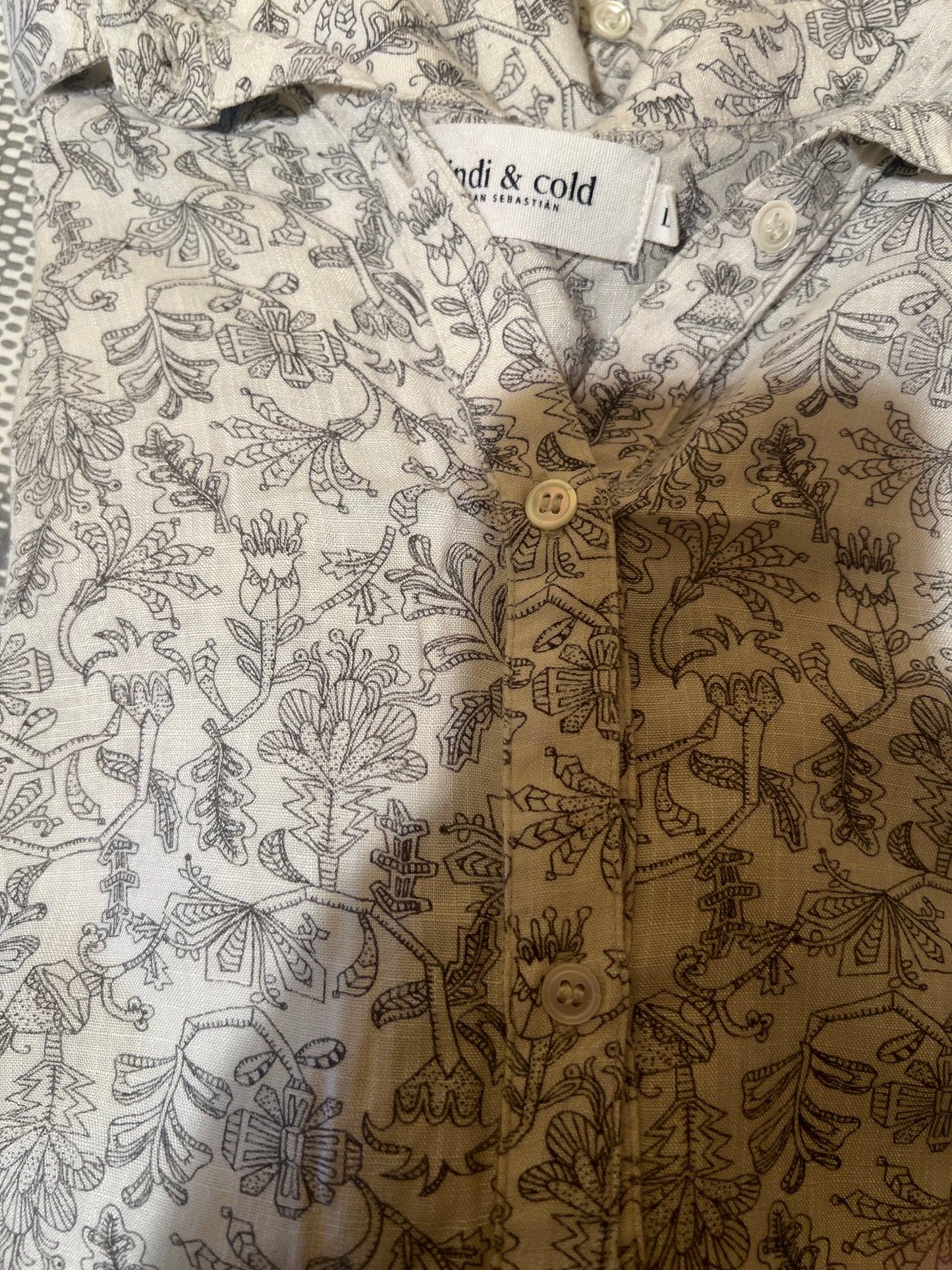 Camisa manga larga con dibujos