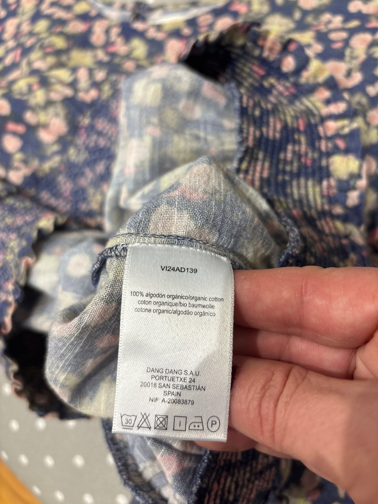 BLUSA ALGODÓN CREPADO