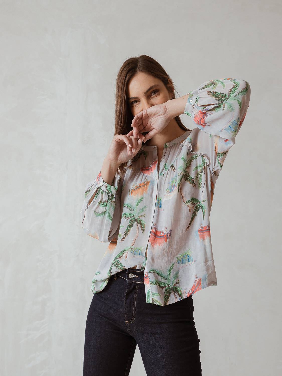 CAMISA PALMERAS