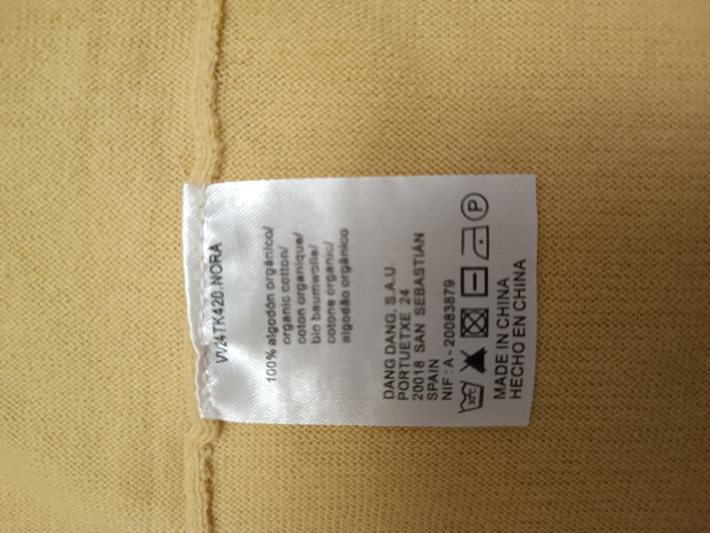 CHAQUETA BÁSICA NORA