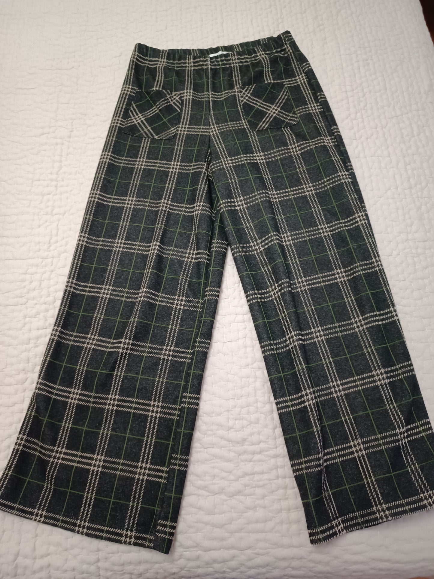 Pantalon à carreaux