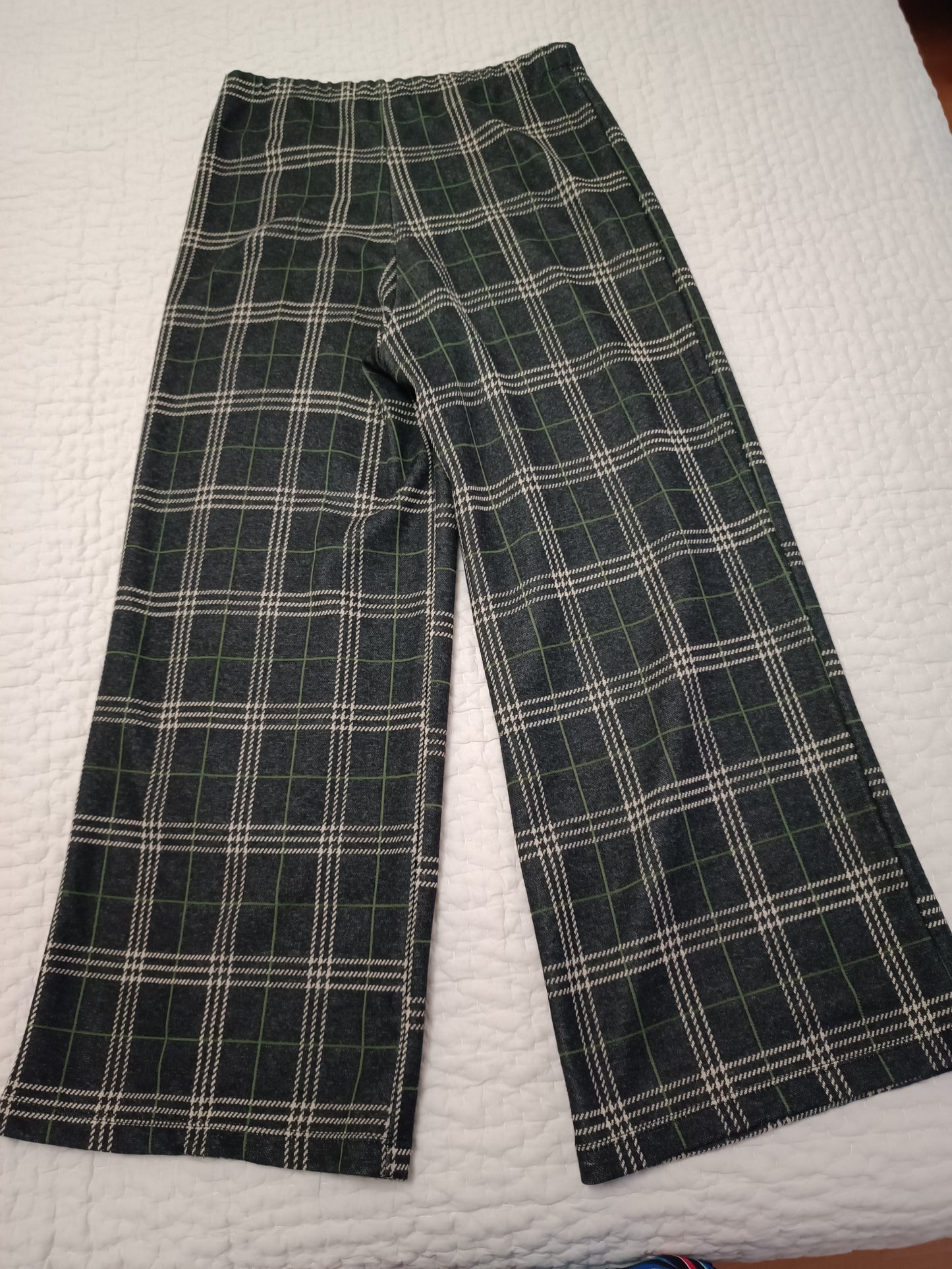 Pantalon à carreaux