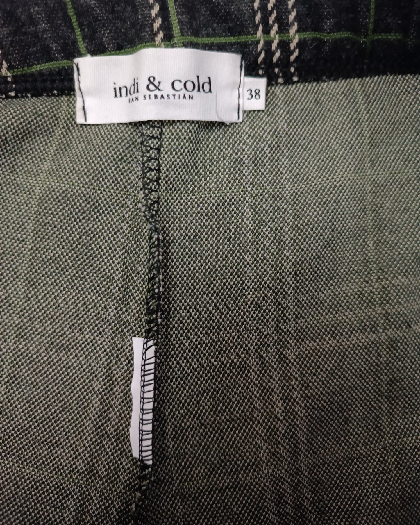 Pantalon à carreaux