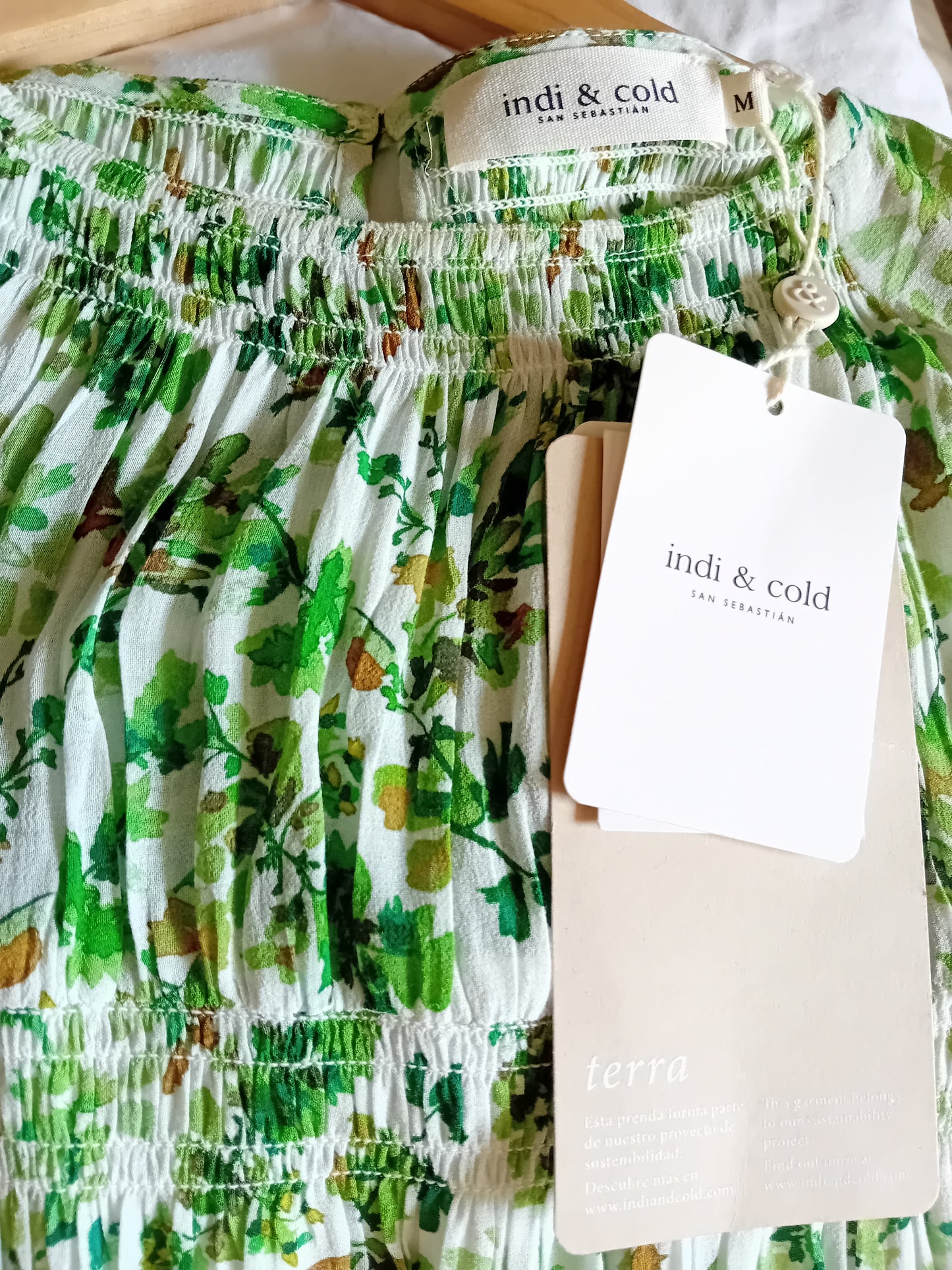 Vestido manga larga
