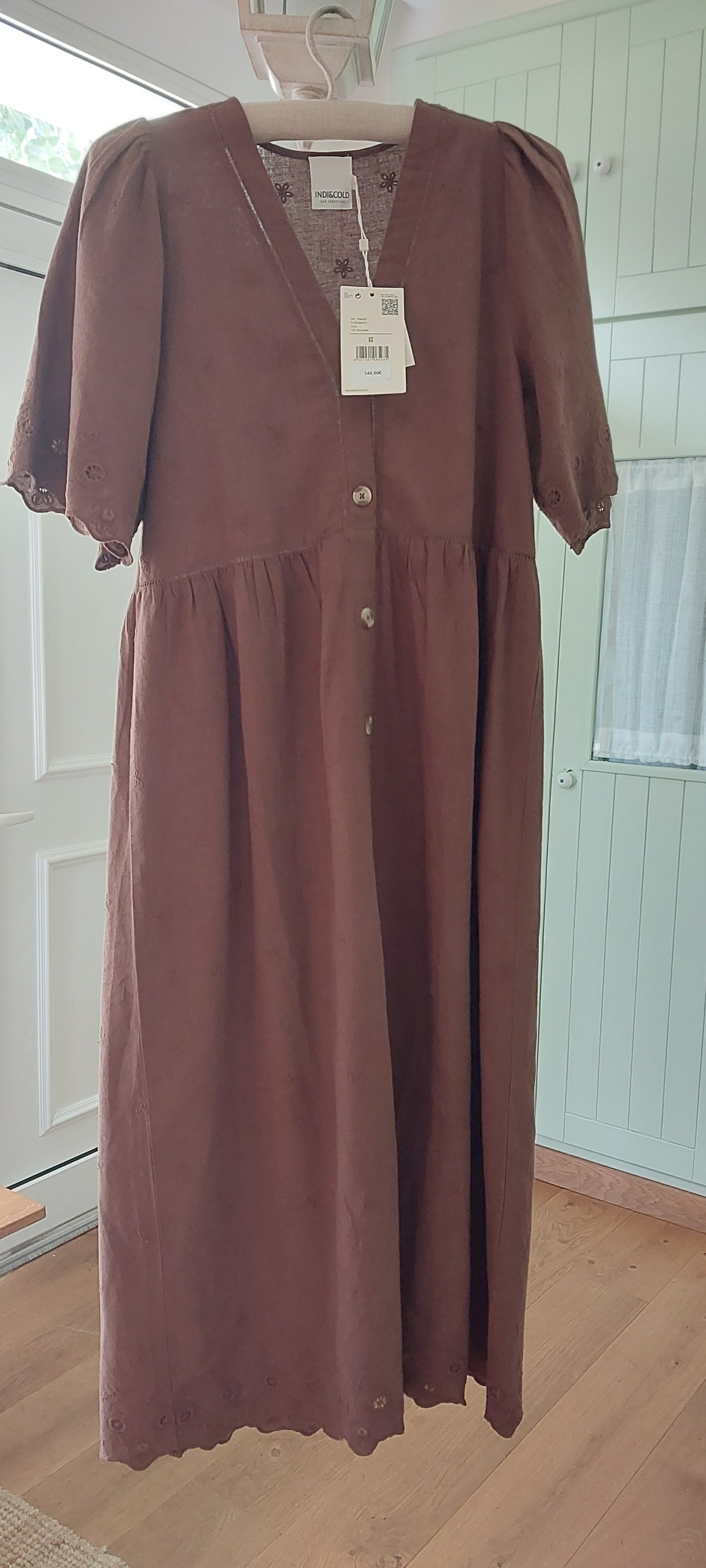 Vestido chocolate