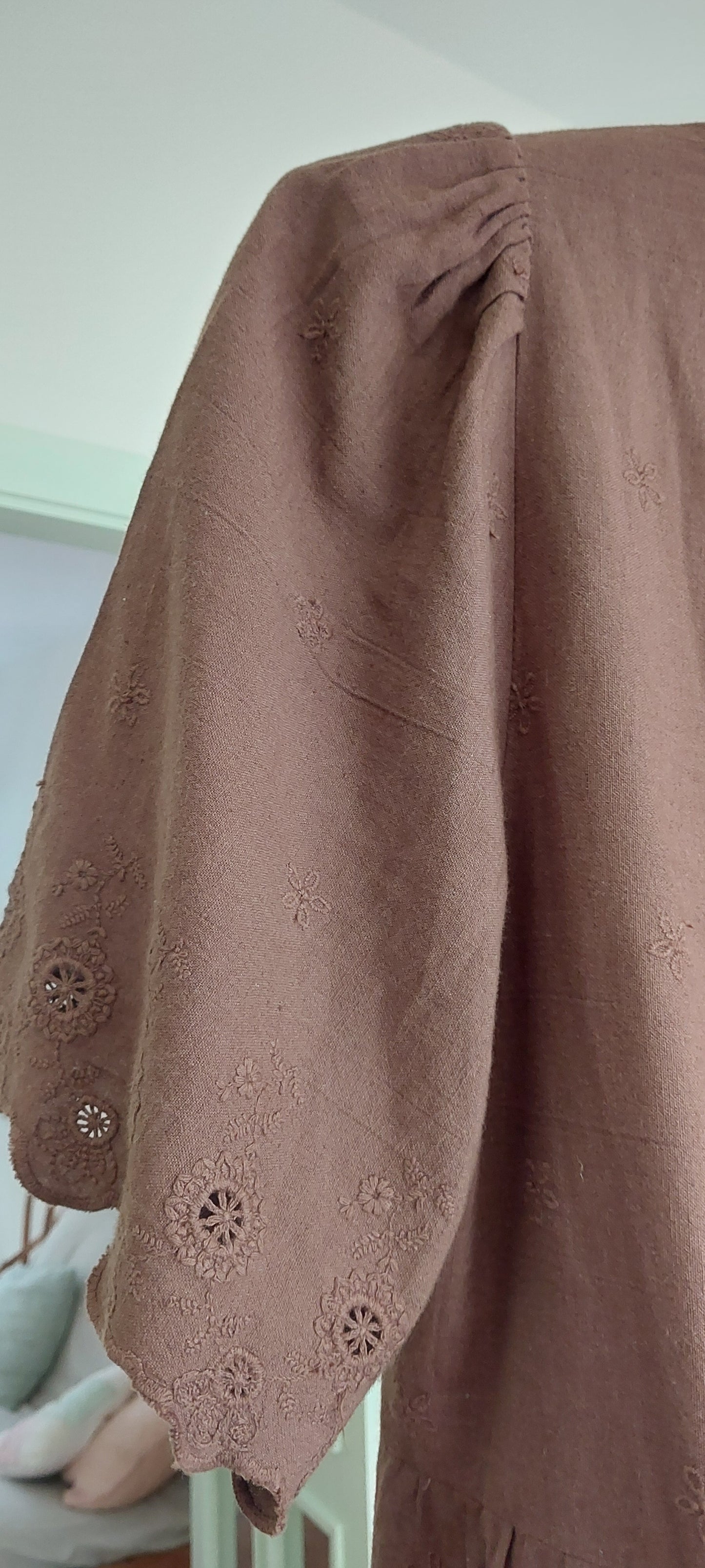 Vestido chocolate
