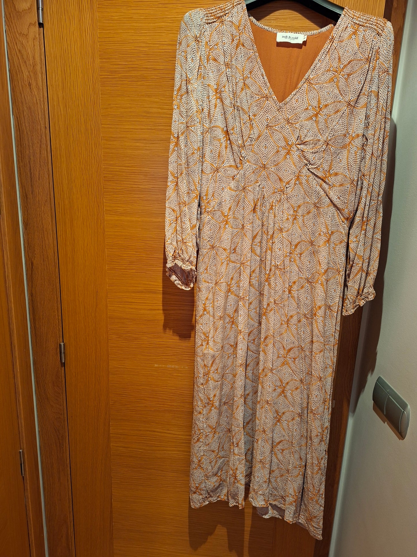 ETHNIC MIDI DRESS