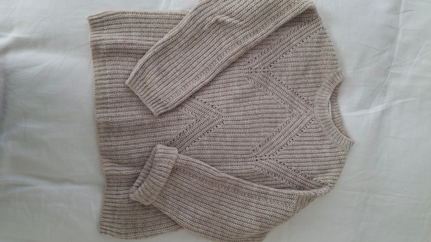 Wool and alpaca sweater