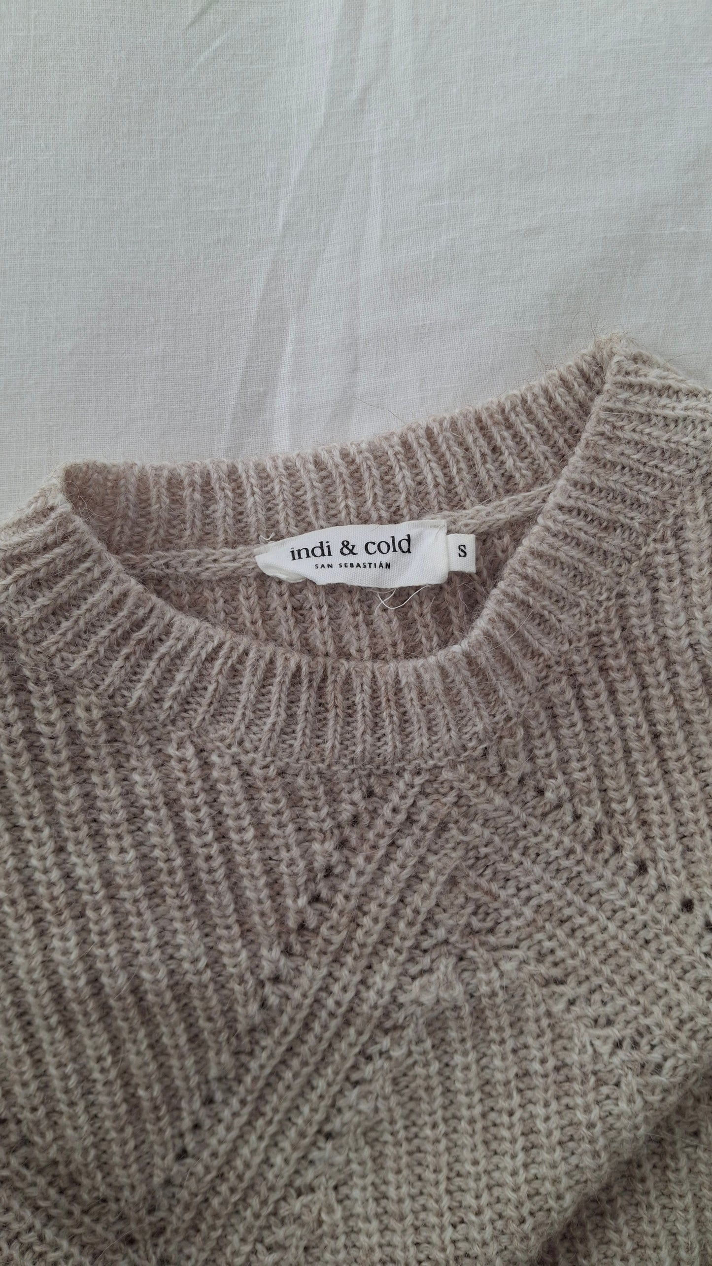 Wool and alpaca sweater