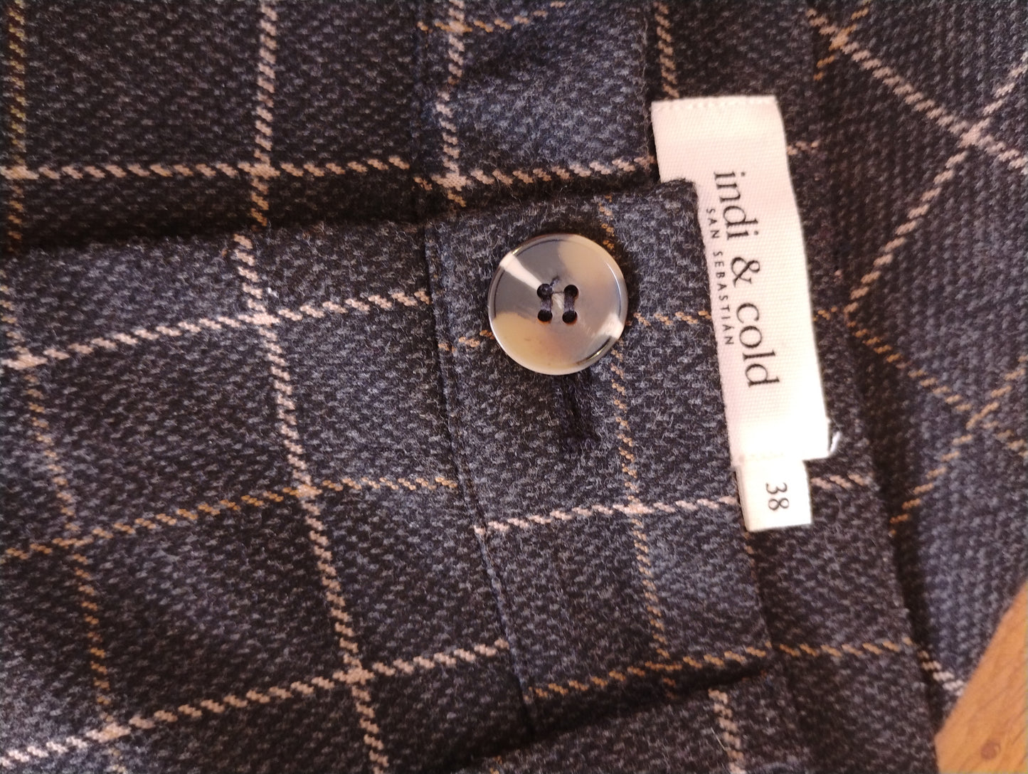 PANTALÓN CHINO CUADROS