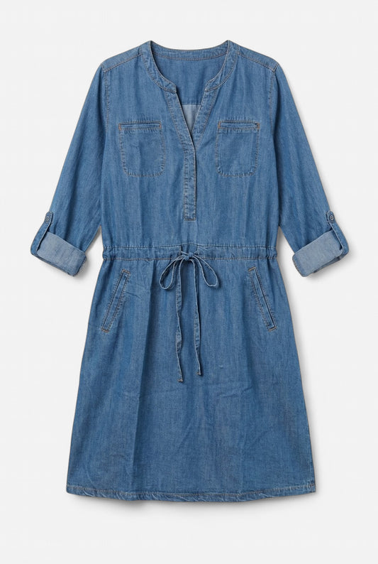 Denim dress