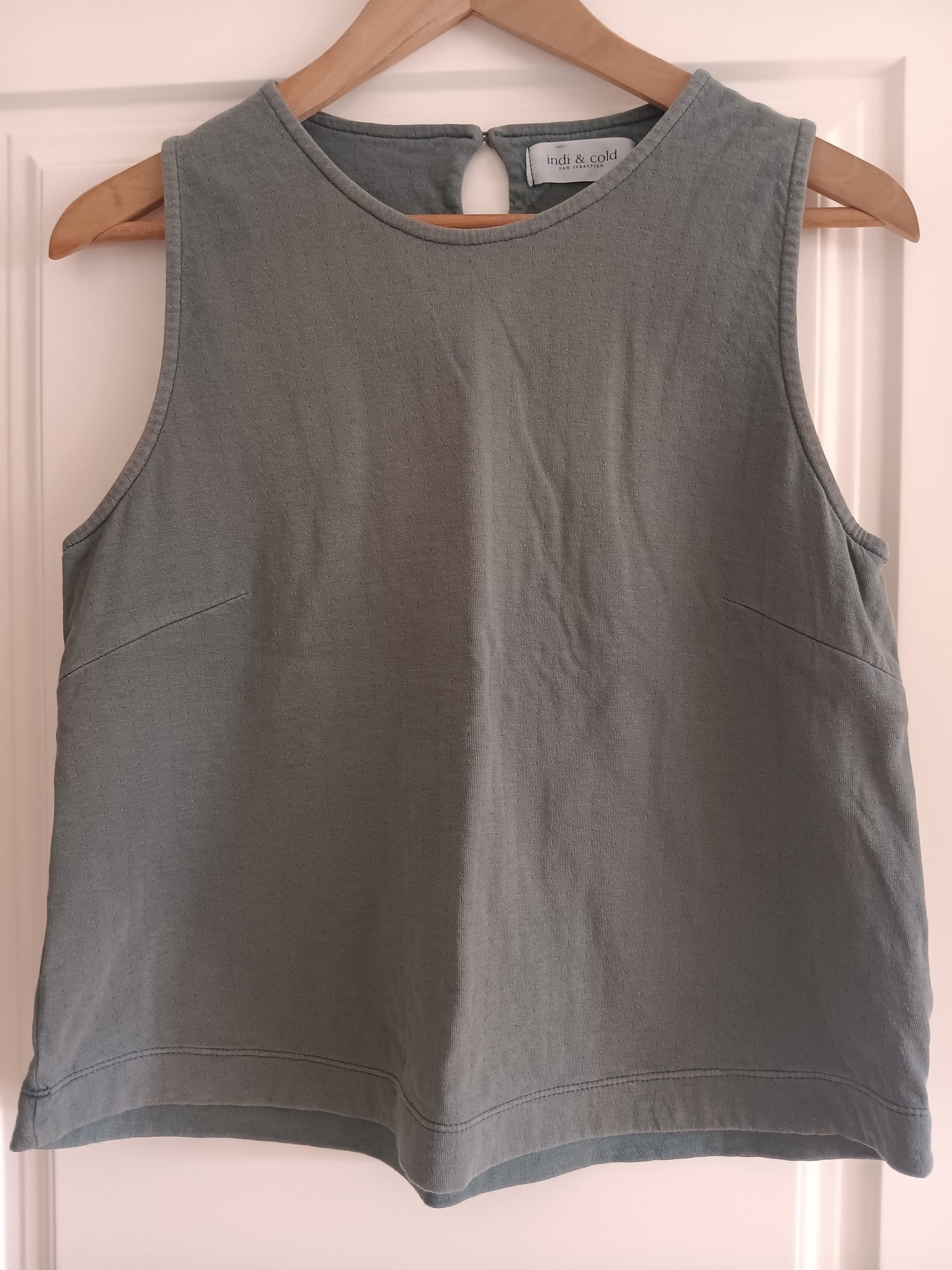 DÉBARDEUR EN DOUBLE TISSU