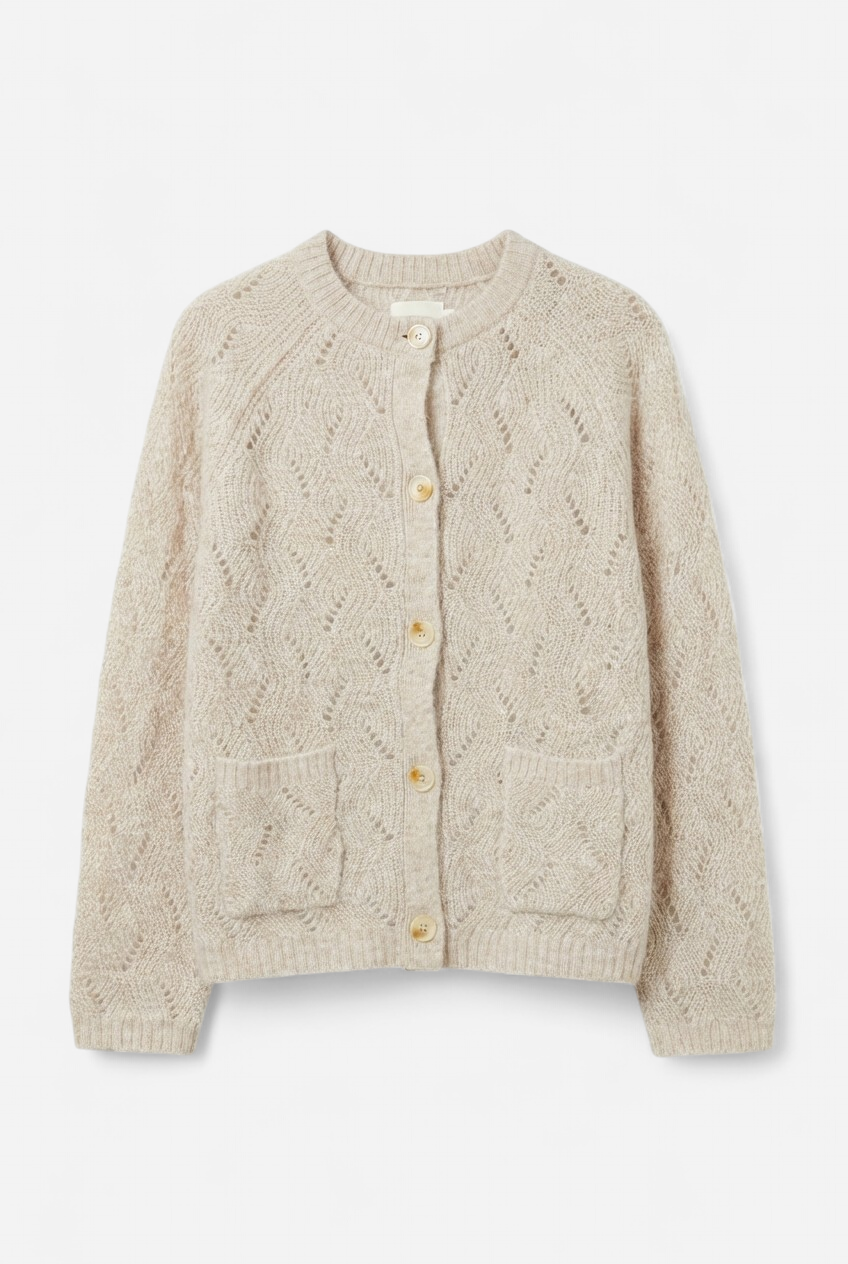Cardigan con botones